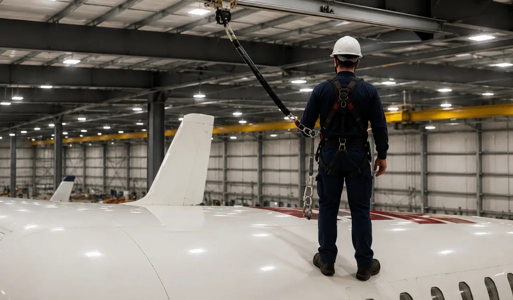 How We Engineered Safe Access Inside a Commercial Aircraft Hangar
